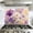 Color 4, variant on Kitchen Backsplash Peel and Stick Wall Murals Floral White Purple Leaf Boho Purple Flowers Green 35.4"W x 23.6"H, Oil Proof Removable Vinyl Wallpaper for Fireplace & Behind Stove