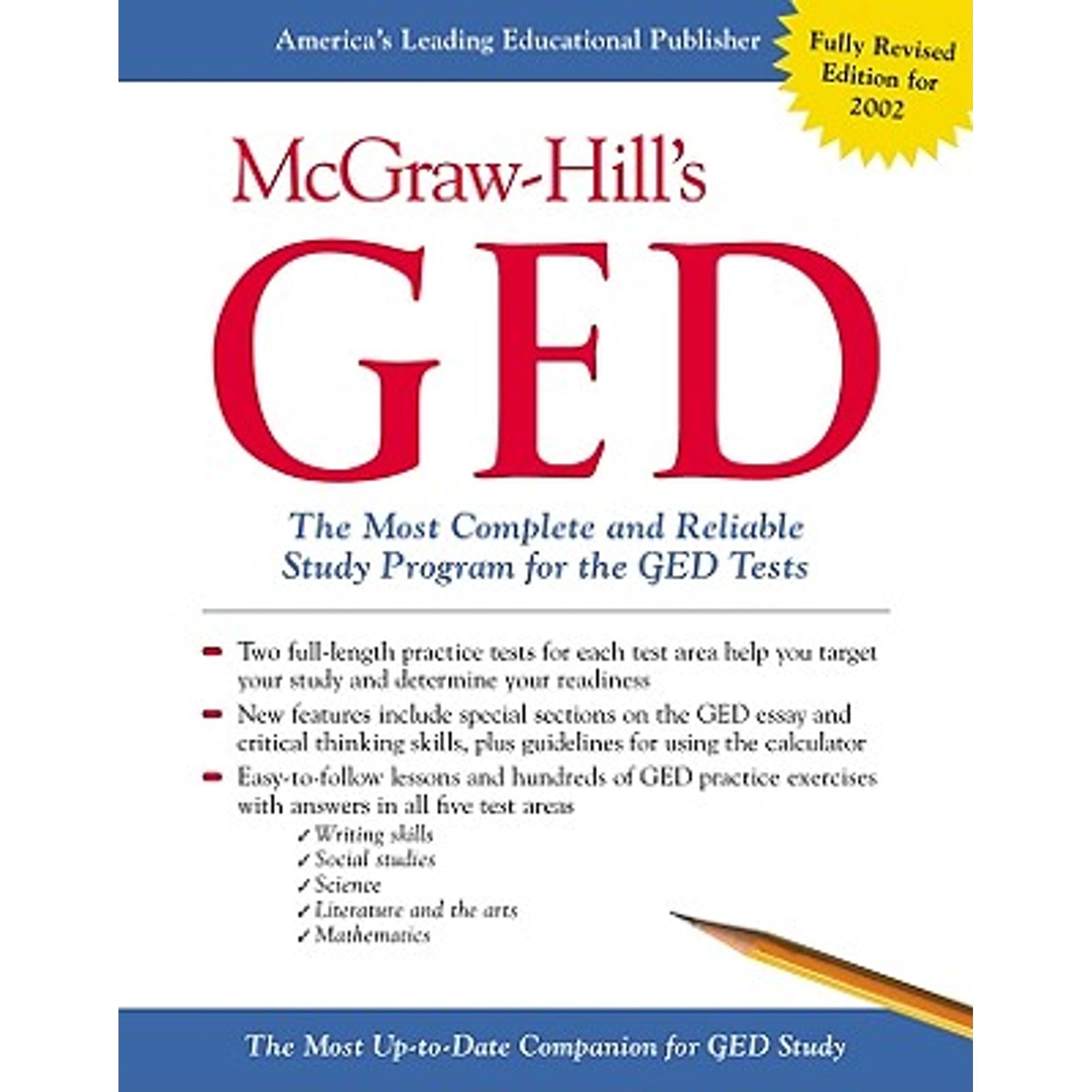 McGraw-Hill's GED: The Most Complete and Reliable Study Program for the GED Tests (Paperback) by Patricia Mulcrone