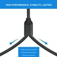 thumbnail image 6 of USB C to Double 3Pin Male Sound Cable for Amplifiers Active Speakers Mixing, 6 of 8