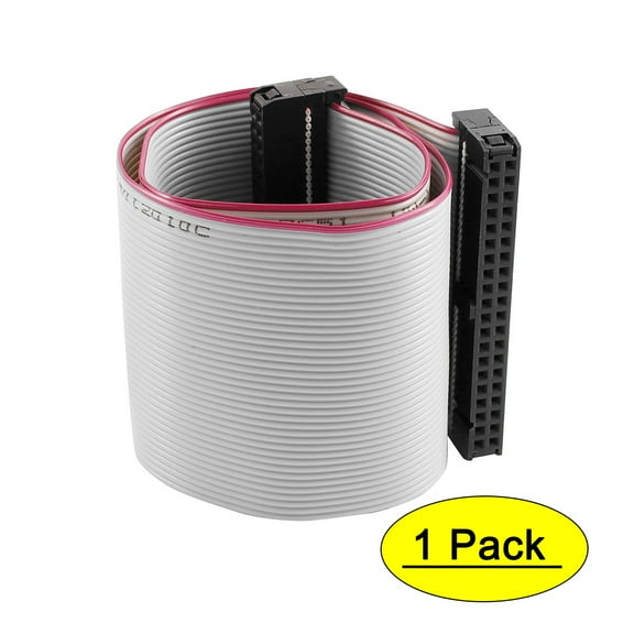 FC40P 30cm IDC 40Pin Hard Drive Extension Wire Flat Ribbon Cable for Motherboard