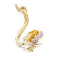1Pc Crystal Swan Figurine for Modern Home Decor, Crystal Collectible