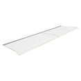 thumbnail image 5 of 63*19.7 Modern PET Wall Mounted Rectangular Clear Window Awning Rain Shelter for Front and Rear Entrances, 5 of 11