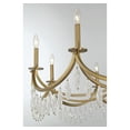 thumbnail image 6 of Kameron 10-Light Chandelier in Warm Brass, 6 of 6