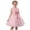 E259-Pink, variant on hengsof Girls' Solid Color Party Dress Sleeveless Round Neck Bow Rose Suspender Mesh Tulle Skirt Sweet Princess Dress for Summer