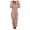 Pink, variant on Pajamas Jumpsuits For Women Casual Plus SizeWomen Long Sleeve Hooded Jumpsuit Pajamas Casual Winter Warm Rompe Sleepwear Coffee XXXXXL
