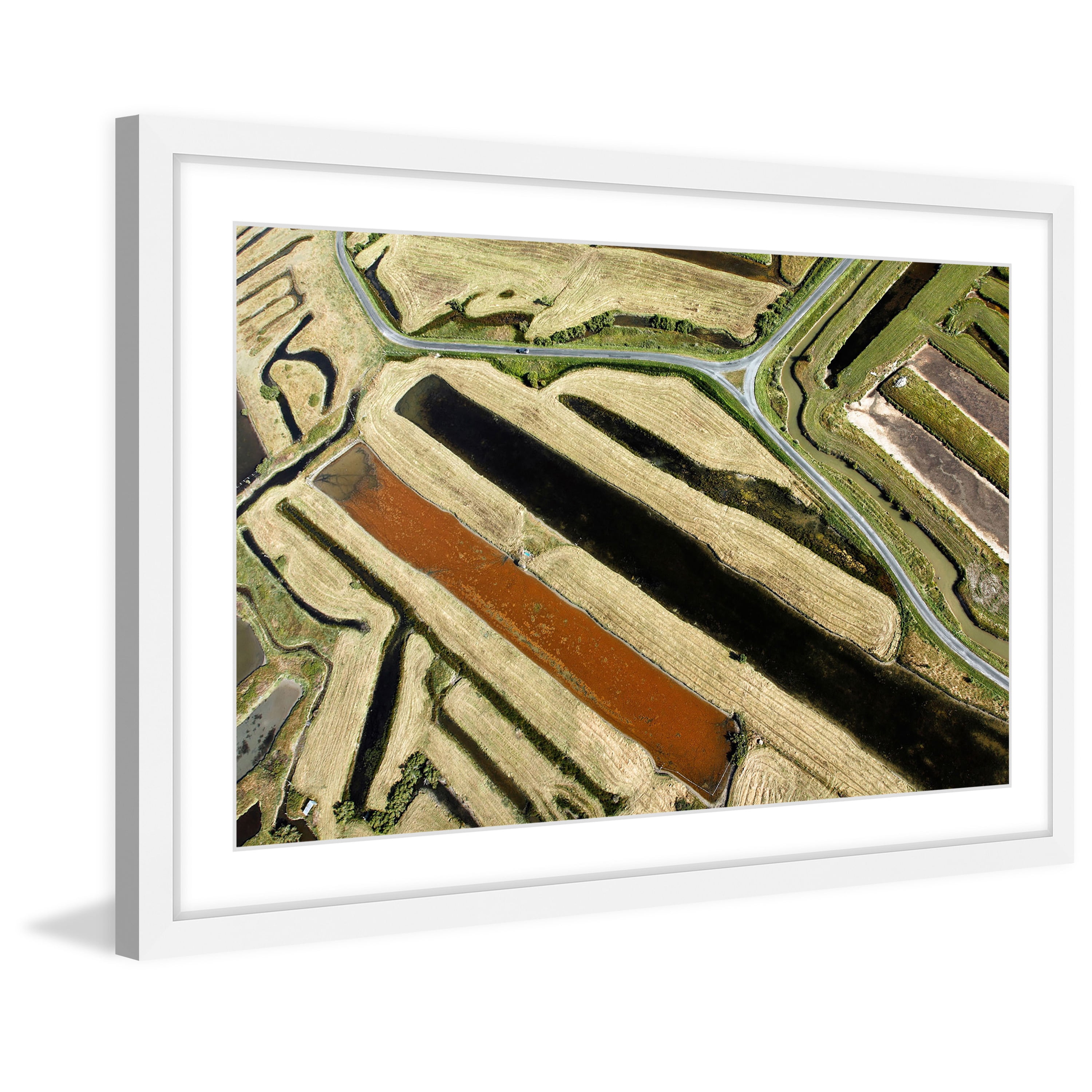 Marmont Hill "Green Paths" Framed Painting Print