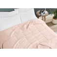 thumbnail image 4 of Truly Soft Everyday 100% Down Alternative King Blanket in Blush, Solid Color, OEKO-TEX Certified, 4 of 12