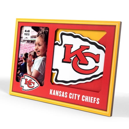 Kansas City Chiefs 3D Logo Picture Frame