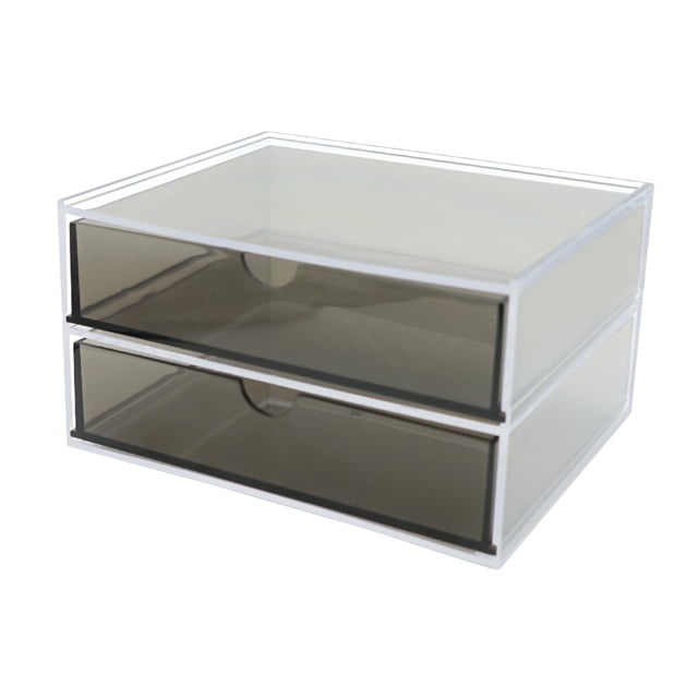Organizador de de uñas Cosméticos Caja de almacenamiento de acrílico Negro Sunnimix Organizador de esmalte de uñas