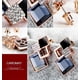 thumbnail image 3 of Trendy Simple Cubic Zirconia Stud Earrings Geometric 3D Cube Triangle Square Diamond Multilayer Earrings for Women and Girls (Blue) blue -, 3 of 4