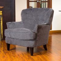 Noble House Mia Diamond Tufted Club Chair