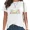 C-White, variant on UNISHE Women's Trendy Choose Kindness Graphic T-Shirt Short Sleeve Tee Casual Tops Black, M