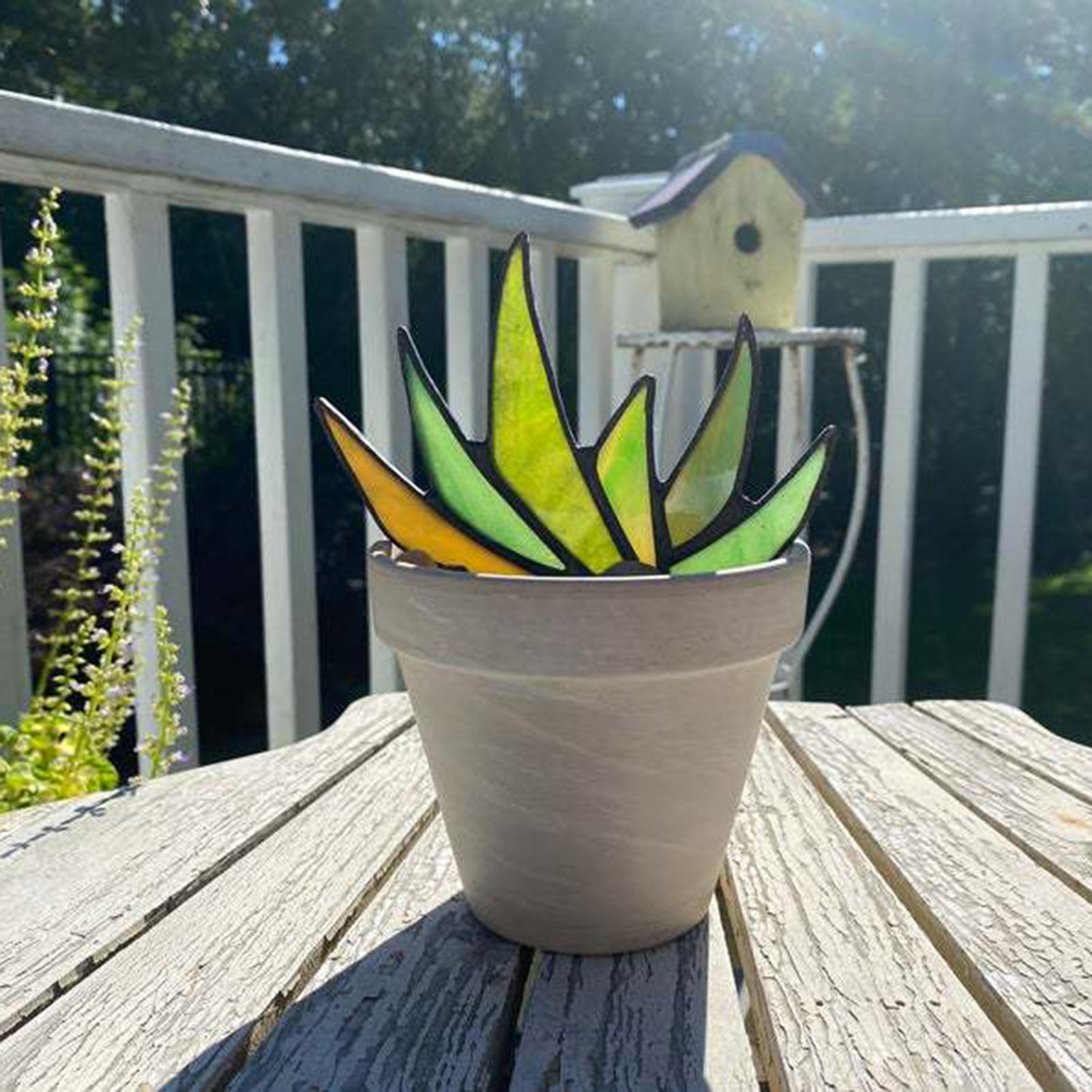 Yasu Fake Flower Simple Installation Antideform Great Fake Agaves