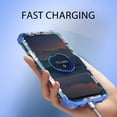 thumbnail image 4 of Casetego for Moto G Stylus 2020 Case,Three Layer Heavy Duty Shockproof Protection Hard Plastic Bumper +Soft Silicone Rubber Protective Case for Women Girls,Navy Blue, 4 of 6