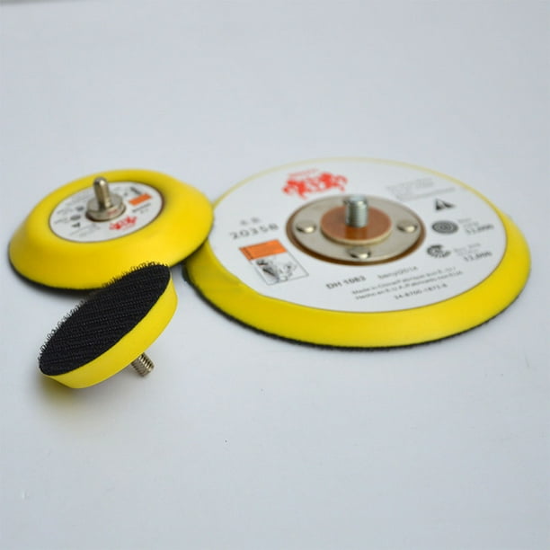 Hook and Loop Backing Pad Orbital Sander Polisher Polishing Sanding Pad Drill Adapter Walmart