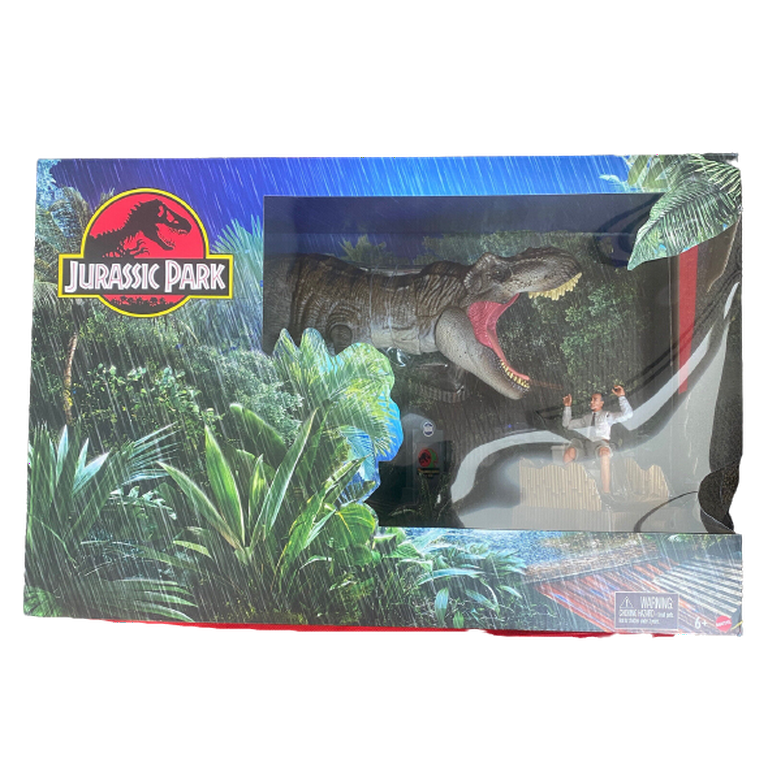 SDCC 2022 Jurassic Park Hammond Collection Outhouse Chaos Set T-Rex