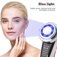 thumbnail image 4 of Dispositivo de belleza, dispositivo facial antiarrugas, dispositivo multifuncional 5 en 1 para el cuidado facial antienvejecimiento con función de iones y fotones Tratamiento de frío / calor Blanco oso de fresa Hogar, 4 of 4