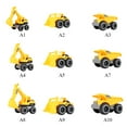 thumbnail image 5 of Baby Shining Car Toy Engineering Car Excavator Model Tractor Toy Dump Truck Model Classic Toy Vehicles Mini Gift for Boy, 5 of 8