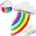 thumbnail image 2 of Bomba de baño Rainbow Cloud, bomba de baño relajante para spa, bomba de baño de espuma de burbujas de lujo, bomba de baño natural, humectante para piel seca, lindas ideas de regalo para ella,, 2 of 7