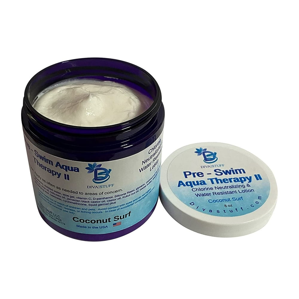 Diva Stuff PreSwim Aqua Therapy Chlorine Neutralizing Body Lotion