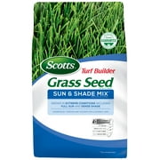 Scotts Turf Builder Grass Seed Sun & Shade Mix, 7 lbs
