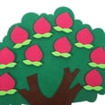 thumbnail image 4 of WHAMVOX Peach Tree Craft Kit, Felt Autumn Decor Tree Board with Numbers, Math Learning Apple Ornaments, Bulletin Board for DIY Kids Classroom Decor, 4 of 5