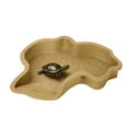 thumbnail image 2 of asddcavvf Tortoise Water Dish Reptile Bathing Pool Shallow Ramp Feeding Dish Easy Wash Turtle Tub Gecko Habitat Pet Supplies, 2 of 4