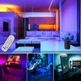 thumbnail image 4 of 5M 10M 20M Tuya WiFi Smart LED Strip Light DC 12V 5050 Ribbon Work with Alexa Voice Control RGB Tape Color Change Bedroom Decor, 4 of 5