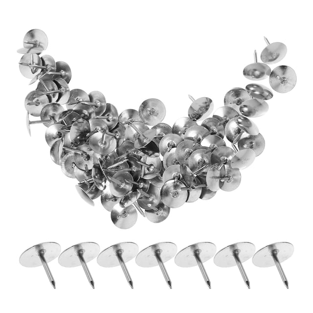 WHAMVOX 800Ud Chinchetas Decorativas De Metal Plateado Para Muro Y Organización