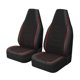 thumbnail image 3 of 2 fundas para asientos de coche, clásicas, fáciles de instalar, protectoras para furgonetas, coches y sedanes. Rojo, 3 of 8