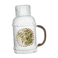 thumbnail image 1 of Vaso de vidrio para helado, decoración con diseño floral, novedoso hervidor portátil para Pava, 1 of 9