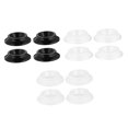 thumbnail image 3 of OULII 12pcs Plastic Piano Cups Black for Floor Protection and Sound Insulation, 3 of 8