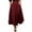 Red, variant on Otvok Womens Skirts Casual A-Line Skirt High Waist Skirt Length Skirts