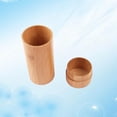 thumbnail image 5 of Cylinder Bamboo Eyewear Case Sunglasses Storage Box Fashion Eyeglasses Container, 5 of 5