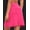 Hot Pink, variant on JoyGirl Knee Length Skorts Skirts for Women with Shorts High Waist Golf Skirt 20" Tennis Skirt Athletic Skort with Pockets