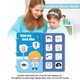 thumbnail image 5 of Montessori Baby Quiet Busy Board Toys Aprendizaje temprano Juguete de desarrollo de conocimientos Tmvgtek libre de BPA, 5 of 6