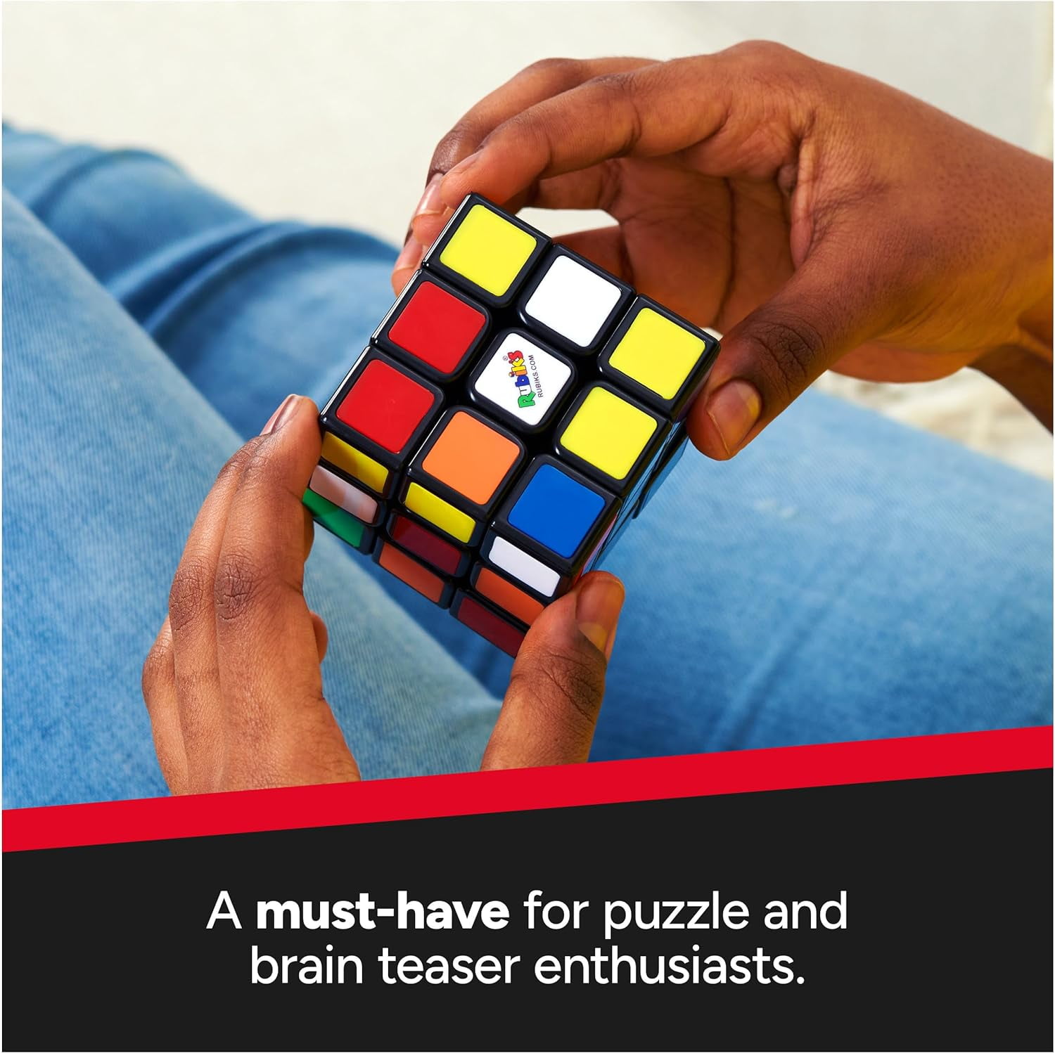 ’s Cube, The  3x3 Colour-Matching Puzzle, Classic Problem-Solving Cube