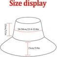 thumbnail image 4 of YooGuoGuo Women's Wide Brim Sun Hat with Wind Lanyard UPF 50+ Sun Protective Summer Hat Packable Bucket Hat Beach Cap, 4 of 6