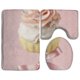 thumbnail image 1 of ABPHQTO Magdalena colorida aparece rosa Juego de alfombras de baño de 3 piezas Alfombra de baño Alfombra de contorno y tapa de inodoro ABPHQTO Cont-CHAPPLE-13552, 1 of 2
