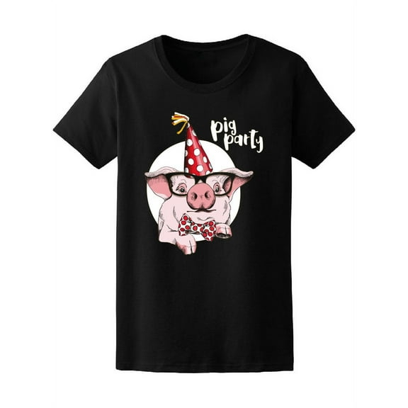 Pink Pig Pig Party Tee Women's -Image by Shutterstock