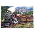thumbnail image 1 of Rug Making Latch Hooking Kit | Train (5 sizes available), 1 of 2
