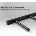thumbnail image 2 of Yoga Mat Holder 9 Layer Yoga Mat/Exercise Mats Holder Wall Mount, Gym Hanging Foam Roller/Yoga Mat Storage Rack Metal Display Shelf, for School Studio, 2 of 7
