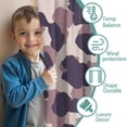 thumbnail image 3 of Blackout Kids Curtains,Pink and Purple Of Leopard Print Childrens Insulated Curtains Set Of 2,Bedroom Essentials,Toddler Room Decor 42"x54", 3 of 5