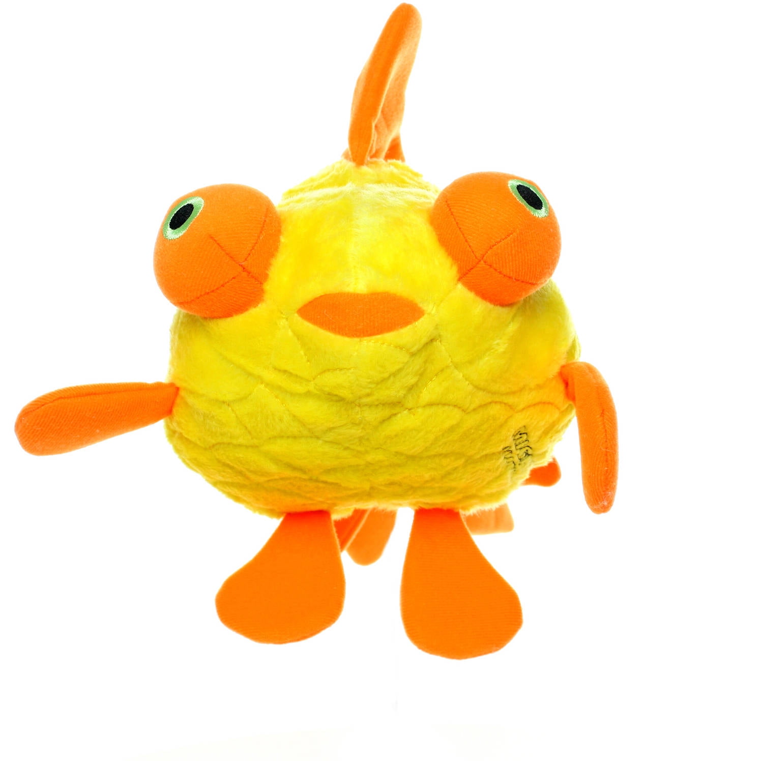 Mighty Massive Ocean Goldfish-Extremely Durable, Squeaky Plush Dog Toy - Walmart.com - Walmart.com