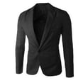 thumbnail image 3 of Ropa de hombre Traje pequeño de corte entallado para hombre Traje pequeño informal para hombre Chaqueta de moda para hombre, 3 of 4