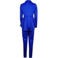 thumbnail image 5 of QIUYI Formal Pantsuits for Women Evening Party Wedding Guest 2 Piece Outfits Sets Work Office Casual Dressy Pant Suits, 5 of 6