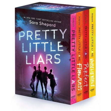 Pretty Little Liars Pretty Little Liars 4-Book Paperback Box Set: Pretty Little Liars, Flawless Perfect, Unbelievable, (Paperback)