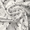 thumbnail image 5 of Ambesonne Anchor Valance Pack of 2, Abstract Retro Sailing, 42"X12", Off White Black, 5 of 5