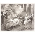thumbnail image 2 of Guillaume-Guillon Lethière 23x20 Gold Ornate Framed and Double Matted Museum Art Print Titled - Electre (1821), 2 of 4