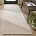 thumbnail image 5 of Safavieh Natural Fiber Rug Collection Coastal Power Loomed Beige Solid Print Area Rugs, 2'6" x 14', Stain Resistant, 5 of 15